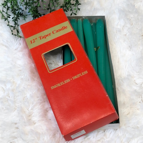 Vintage taper candles